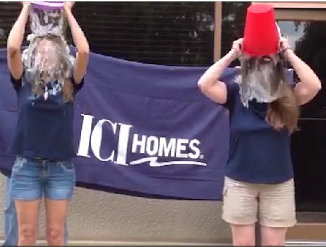 ICI Homes Joins the ALS Ice Bucket Challenge - Ice bucket challenge