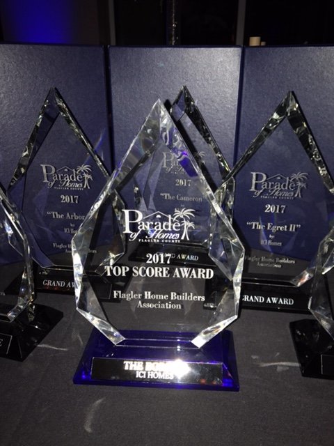 Flagler Parade of Homes: ICI Wins Top Score Award - Best Score Award
