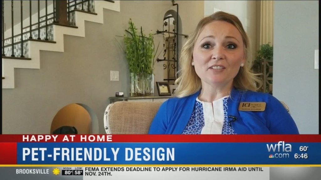 Pet Friendly Home Design By ICI Homes Covered on WFLA - PET FRIENDLY DESIGN thumb69