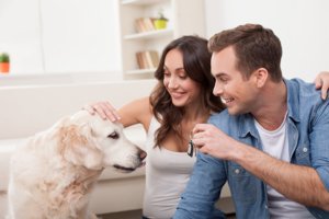 Millennials buying home for dog