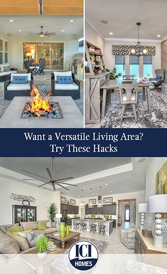 Want a Versatile Living Area Try These Hacks