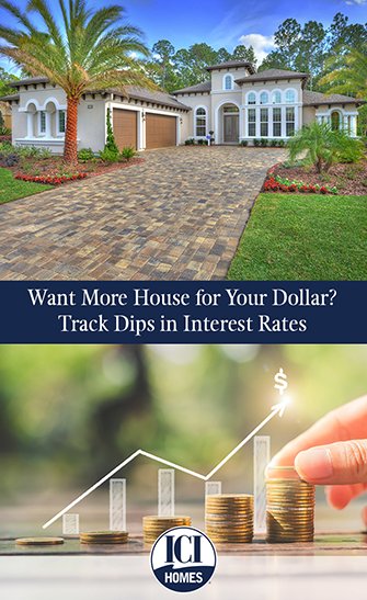 Want More House for Your Dollar? Track Dips in Interest Rates 
