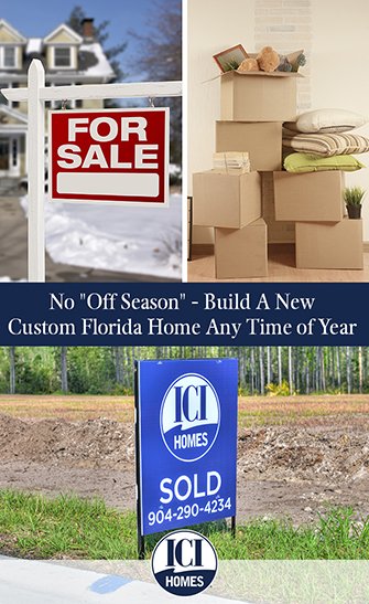 No "Off Season" - Build A New Custom Florida Home Any Time of Year