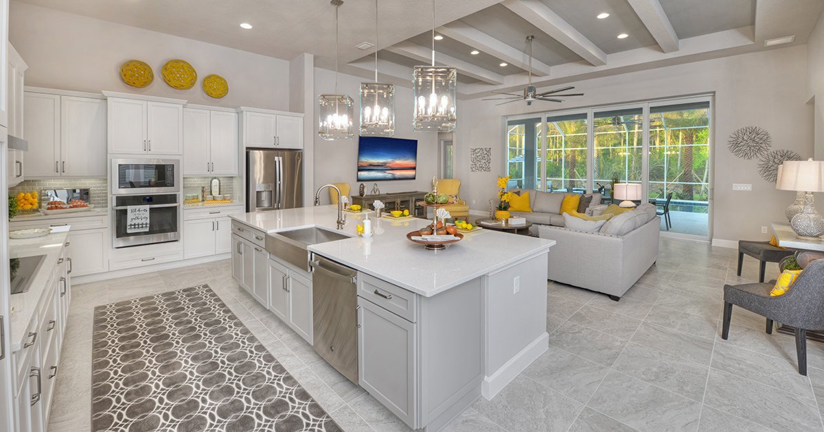 Costa Mesa Kitchen with Citrus Accents