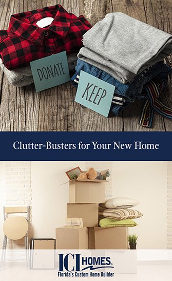 Clutter-Busters for Your New Custom Florida Home
