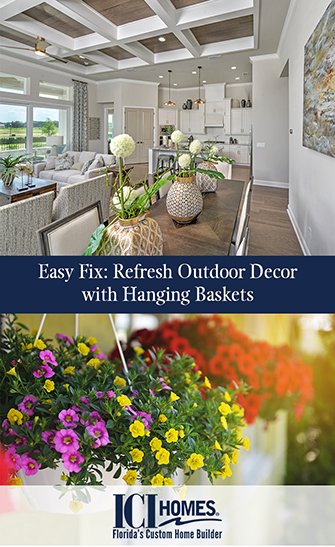 Easy Fix Refresh Outdoor Decor with Hanging Basket