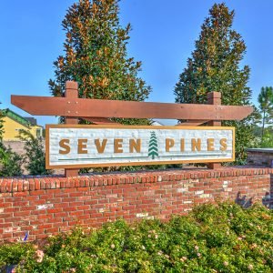 Seven Pines honored as one of the Top Five Master-Planned Communities in the USA - ICI Signs 7Pines Entry Photo