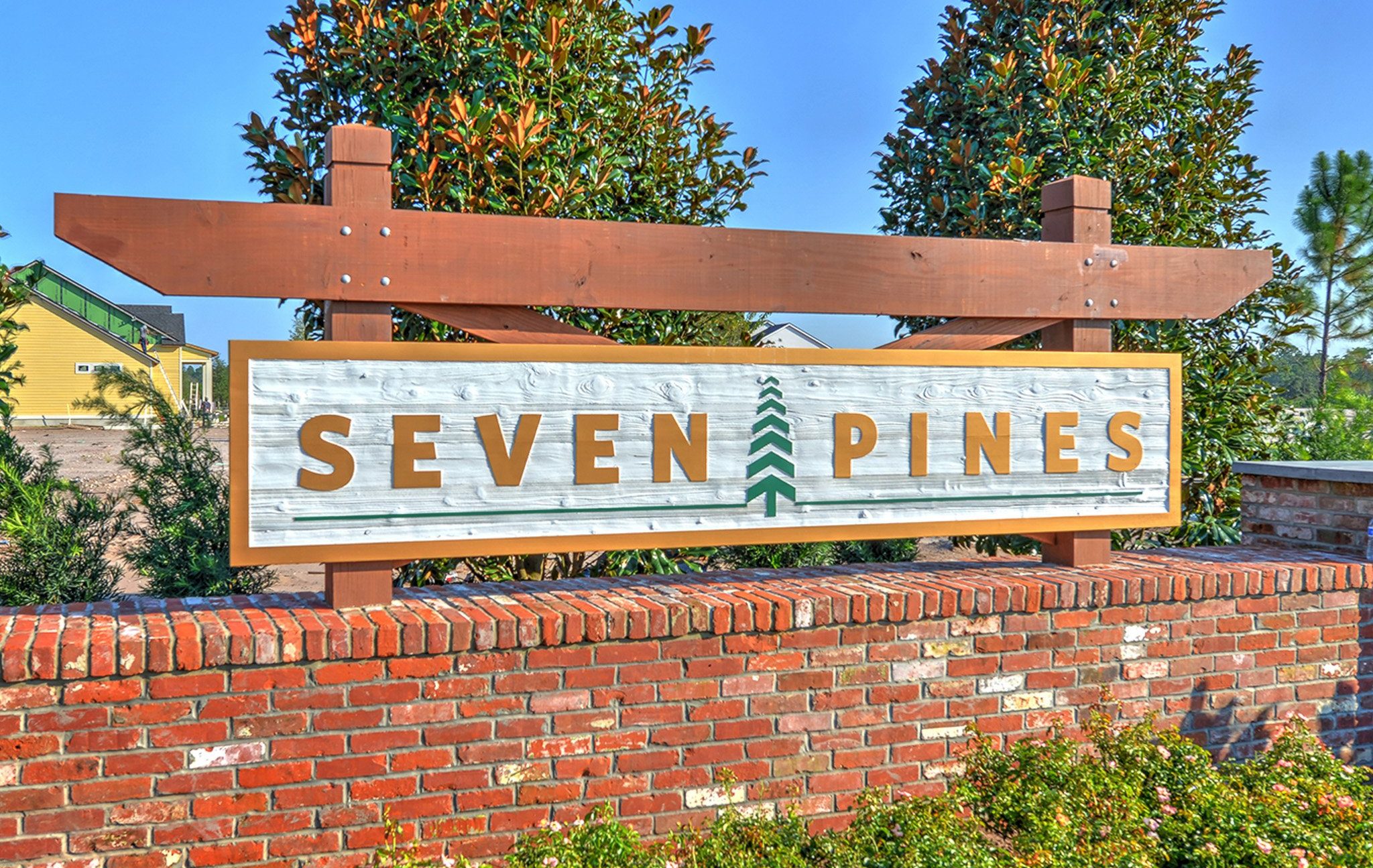 Seven Pines honored as one of the Top Five Master-Planned Communities in the USA - ICI Signs 7Pines Entry Photo e1677070699803