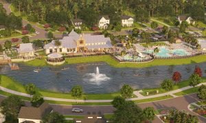 Seven Pines honored as one of the Top Five Master-Planned Communities in the USA - Seven Pines amenity rendering
