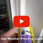 Window Caulking Homeowner Maintenance