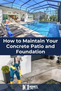 How to Maintain Your Concrete Patio and Foundation - concrete foundation